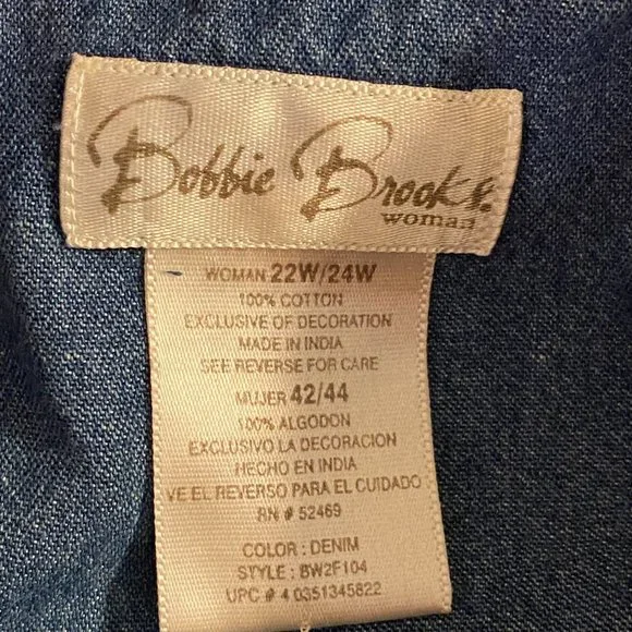 Bobbie Brooks Jean Shirt - Picture 5 of 7